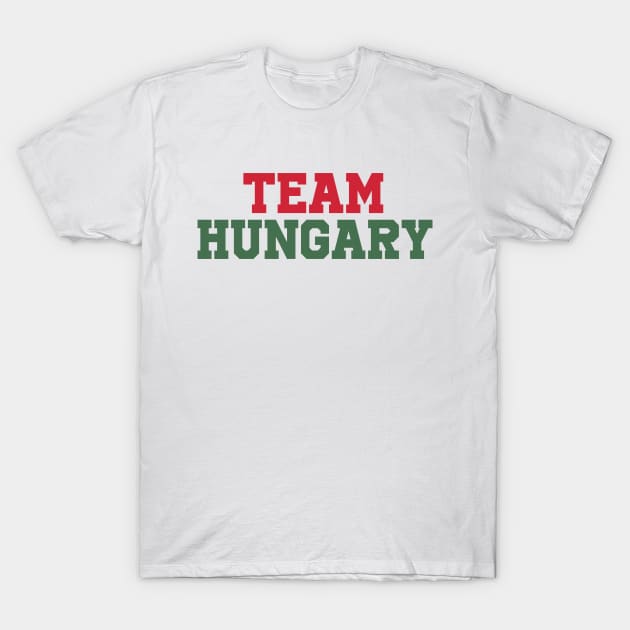 Team Hungary - Summer Olympics T-Shirt by Issho Ni